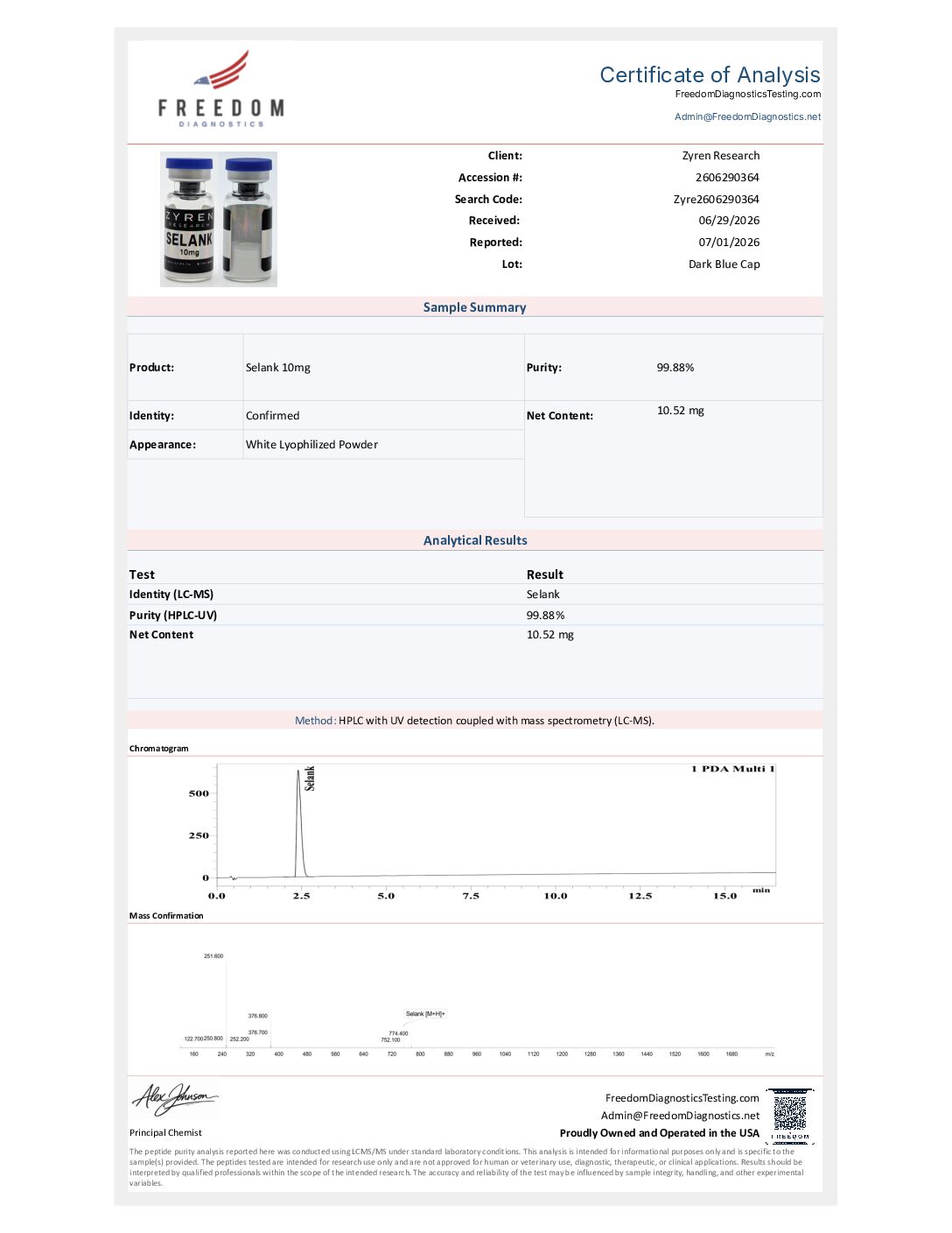 Selank 10mg - Image 2