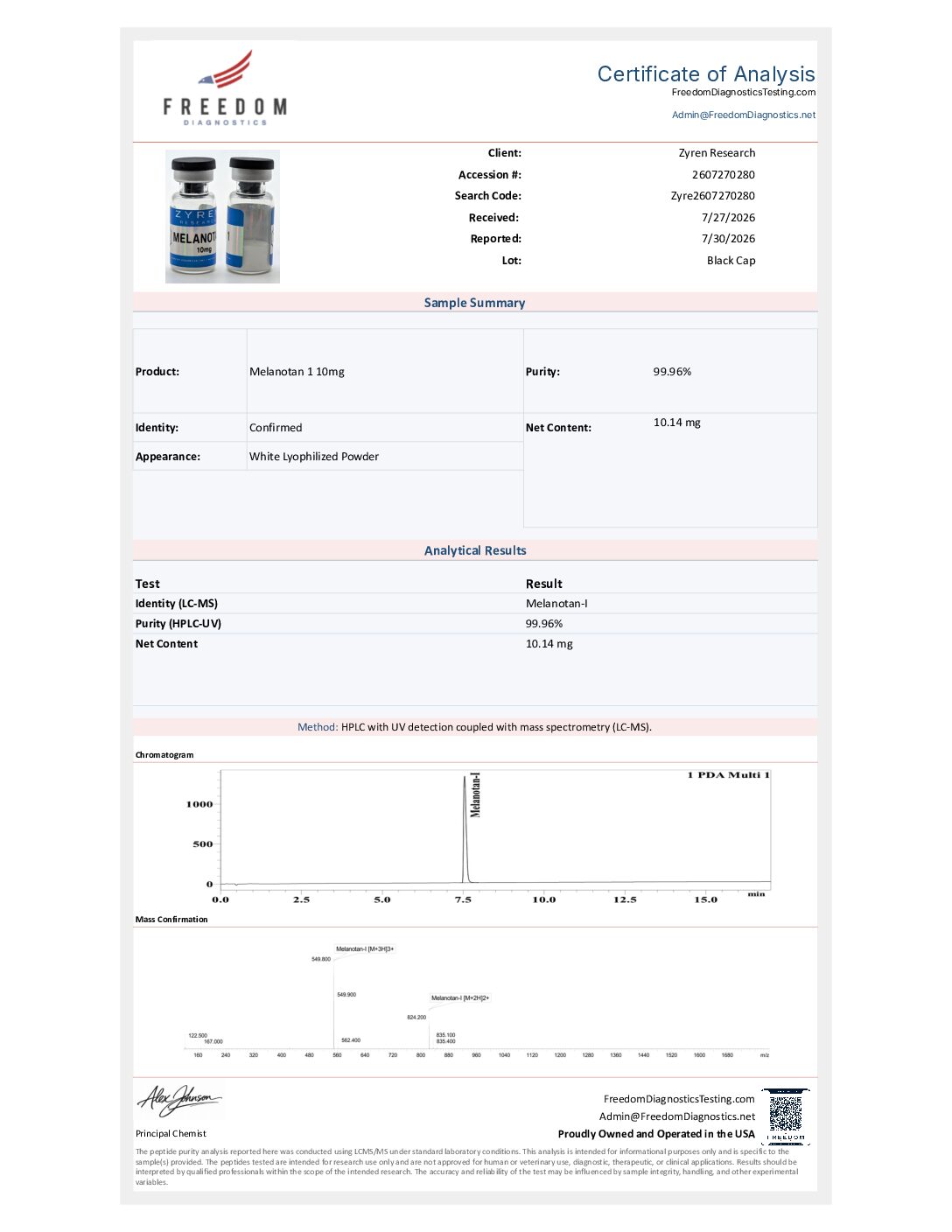 Melanotan I 10mg - Image 2